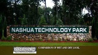 How to create a natural stone sign