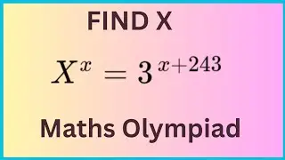 Maths Olympiad|Find X|Algebra Equation|#maths #mathstricks #Olympiad #viral 