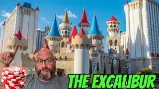 EXPLORING the Excalibur Hotel & Casino! A Medieval Adventure in Las Vegas!
