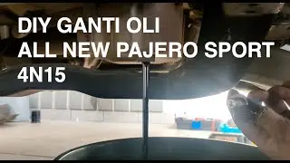 DIY Ganti Oli All New Pajero Sport Dakar