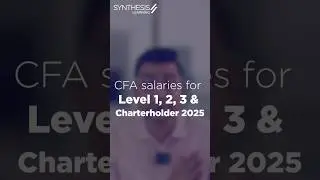 CFA Salary 2025: Level 1 to Charterholder 💰  #CFASalary