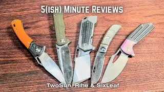 5(ish) Minute Reviews: TwoSun, Rihe & SixLeaf