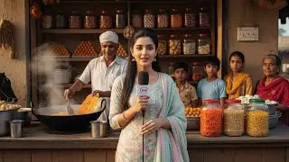 🐍Giant Snake in the Village! Media Rushes In!😱| साँप आया, मीडिया भी!🎬😱