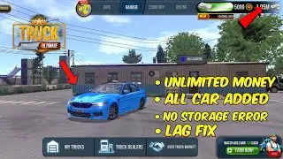 Truck simulator ultimate Unlimited money mod apk + All car added 🤩| Lag Fix + No storage error 😃
