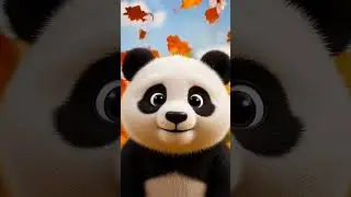 Panda's Quick Bamboo Lesson: The Magic of Patience #panda #funny #3danimation #cute #animals