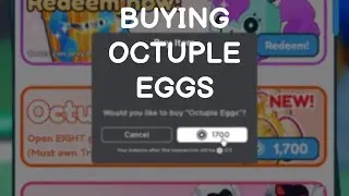 BUYING OCTUPLE EGGS IN PSX