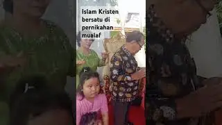 Islam & Kristen bersatu dalam pernikahan mualaf #wedding #batak #pengantin #mualaf #pengantin