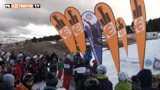 Entrevista a varios Riders en el Iberic Snowboard Tour Evento Big Air en La Molina - PRExtreme TV