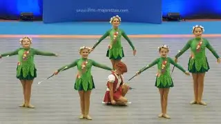 Majorettes *MILADO Karvin&aacute;* BATON mini / Mažoretky- Ostrava 2025 WM Championship
