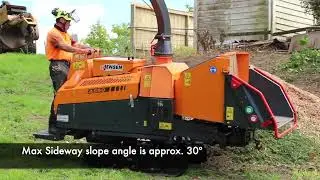 Jensen A550 Tracked Woodchipper | ALFA Contracts