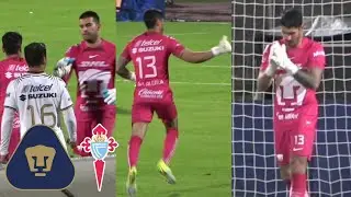 DEBUT GIL ALCAL&Aacute; con Pumas Mx vs Celta