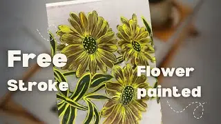 Free Brushstrokes Painting | Relaxing Art Process