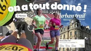 Urban Trail de RENNES | a weekend to push yourself, running event, 25km + debrief 🏃🏼&zwj;♀️&zwj;➡️✨