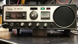 Zodiac B-2024N CB Radio - Unboxing Vintage 70's Tech Norwegian with Auto Subtitles