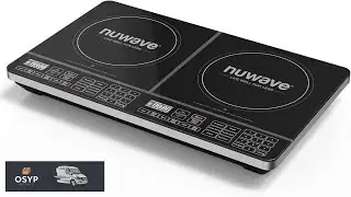 Nuwave PIC Double Portable Powerful 1800W with 2 Large 8 Heating Coils