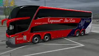 🟢ETS 2 Bus Mod Driving: Free Gr&aacute;tis Download G7 1800 DD 8x2 Scania Interior 2020 1.34 1.35 By:Linux