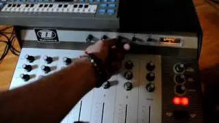 Dynacord Eminent 100a mixer with tape delay