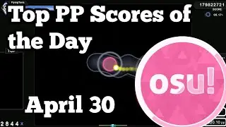 [osu!] Top Ranked PP Plays of May 1 |  nanoya, BLADE69, Failing, -Hideki-, Rupertion, Side