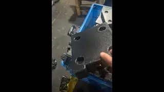 Injection molding machine accessories; ejector pin plug connection plate demoulding  blow molding