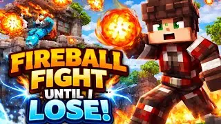 Fireball Fight until I loose #hypixel #fireball 