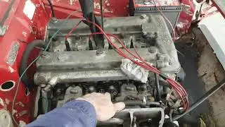 Alfa 105 1750 series II motor test - will it start?