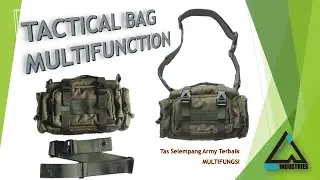 Tas Selempang Army Pria WARRIOR Waist Bag Tactical Multifungsi