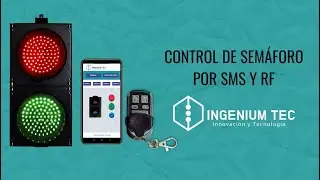 Control de sem&aacute;foro por SMS y RF - INGENIUM TEC S.A.C