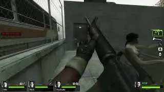 We went zombie hunting with an ax in Left 4 Dead 2
