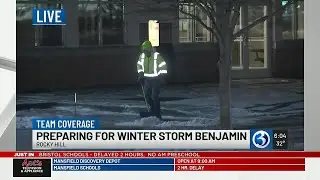 VIDEO: Preparing for Winter Storm Benjamin