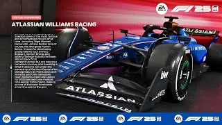 Сможет ли Williams наконец-то снова бросить вызов? F1 25 с новым составом пилотов.