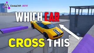 Cars vs gap between two buildings Cindy Car Drive : Gameplay part 2