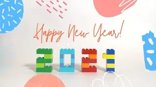 2021 New Year Greeting | LEGO Stop Motion | Soda Toys