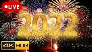🔴 HAPPY NEW YEAR 2022 - Breathtaking Fireworks Show - Colorful Firework with Sounds