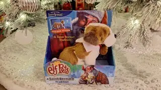 The Elf on the Shelf Pets-A Saint Benard Tradition