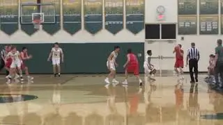 Quinn Calabrese hits a three from the wing