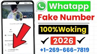 Fake whatsapp kaise banta hai 2026 | free whatsapp number | How To Create Fake WhatsApp Account