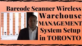 Barcode Scanner Wireless Warehouse Management System Setup in Toronto