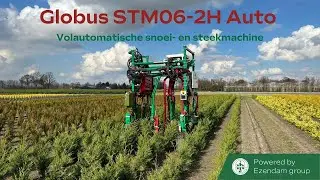 Globus Automatische Snoei en Steekmachine op Taster STM06-2H-Auto