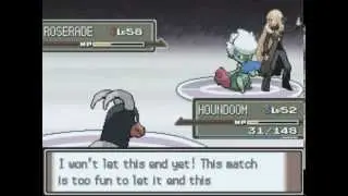 Pokemon platinum How to easily beat Cynthia (Final part)