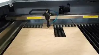 Lasercuter is working for Booooom!!!