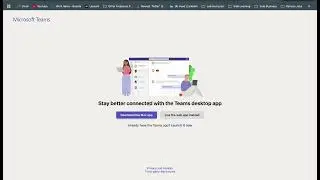 Microsoft Teams Download Desktop app | Tutorial