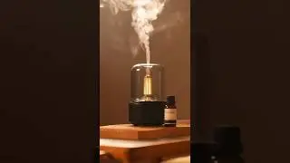 Candlelight Aroma Humidifier 🌿✨