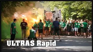 ULTRAS Rapid Wien | FANMARSCH, Derby  | 07.08.2016