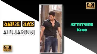 🔥Allu Arjun Attitude style Entry Status video 🔥|🔥stylish Star Attitude WhatsApp status🔥|