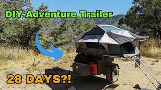 Couple Builds Affordable Homebuilt Adventure Trailer - DIY