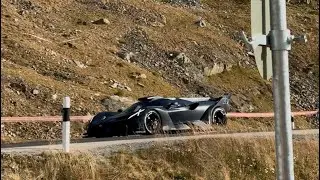 Bugatti Bolid at the Bernina Grantourismo 2025 | Hill Climb Pure W16 Engine Sound