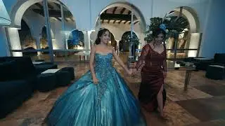 XV a&ntilde;os Naomi film video quinsea&ntilde;era con drone FPV