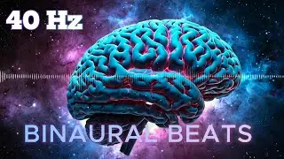 Unlock Genius-Level Focus with 40Hz Gamma | Memory Enhancer & Productivity Boost