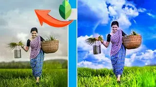 Snapseed Sky background Change Photo editing