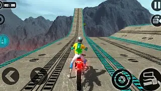 Impossible Moto Bike Tracks 3D 2021 -Best Android Gameplay HD #121#bike#bikestunts#bikegames
